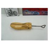 Motorcycle Parking Tin Sign, Hot Wheels Holographic Wall Art & Shoe Stretcher