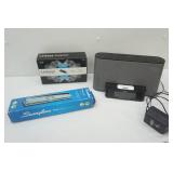 Sony iPod Docking Station, Wireless USB Adaptor & 3-hole punch