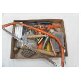 Bow Saw, Utility Knives, Hand Tools, Drill Bits, Zip Ties and more