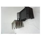 File Racks - metal and plastic