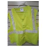 NEW Class 2 Lime Mesh Safety Vests Size L (2ct)