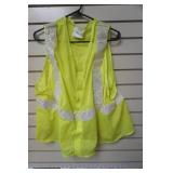 NEW Class 2 Lime Mesh Safety Vests Size L (2ct)