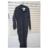 Flame Resistant Work Overalls. Size 42 (M). Navy Blue