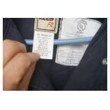 Flame Resistant Work Overalls. Size 42 (M). Navy Blue