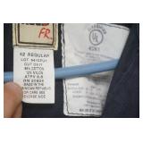 Flame Resistant Work Overalls. Size 42 (M). Navy Blue