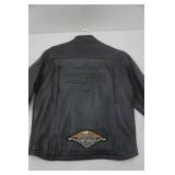 Harley Davidson Leather Jacket Size L. NEW/LIKE NEW