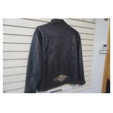 Harley Davidson Leather Jacket Size L. NEW/LIKE NEW