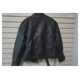 Diamond Leather Jacket Size 46