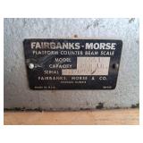 Vintage Fairbanks ~ Morse Platform Counter Beam Scale