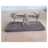 Vintage De Roo Grain Laboratories Scale -- Flint Michigan