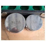 Set of Toledo & Unnamed Scale weights + Carry Case