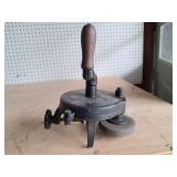 Vintage Luther Line Tool Grinder ~ Brass Items ~ Ratio Weights for Butt Mutts Grain