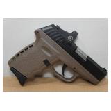 SCCY CPX-2 9mm Semi-Auto Pistol - 2 Magazines - Crimson Trace Red Dot