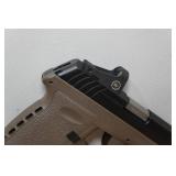 SCCY CPX-2 9mm Semi-Auto Pistol - 2 Magazines - Crimson Trace Red Dot