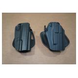 *2* Formed Plastic Paddle Holsters