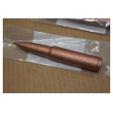 *2* Copper Novelty 50 BMG Rounds