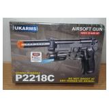 ukArms P2218C Spring Powered Airsoft Gun with Laser
