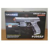 UKArms P299AF Spring Powered Airsoft Gun with Laser