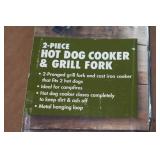 Ozark Trail 2-Piece Hot Dog Cooker & Grill Fork