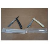 *2* Straight Edge Razors