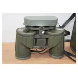 Rubber Coated Sears Discover Binoculars 8x17x40