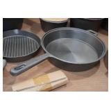 Cast Iron Pots and Pan Set