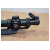 Vortex Strike Eagle 1-6 x 24 Rifle Scope with Mount - Illuminated AR-BDC3 Reticle