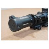 Vortex Swampfox 1-8 x 24 Rifle Scope with Mount - Illuminated Guerrilla Dot BDC Reticle