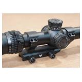 Vortex Swampfox 1-8 x 24 Rifle Scope with Mount - Illuminated Guerrilla Dot BDC Reticle