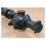Vortex Swampfox 1-8 x 24 Rifle Scope with Mount - Illuminated Guerrilla Dot BDC Reticle