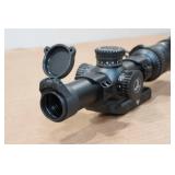 Vortex Swampfox 1-8 x 24 Rifle Scope with Mount - Illuminated Guerrilla Dot BDC Reticle