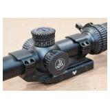 Vortex Swampfox 1-8 x 24 Rifle Scope with Mount - Illuminated Guerrilla Dot BDC Reticle