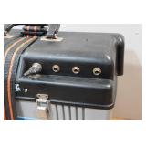 Power Caddy Marine Battery Box with Outside Power Gauge