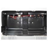 Power Caddy Marine Battery Box with Outside Power Gauge