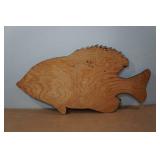 Rivers Edge Wood Sunfish Wall Décor