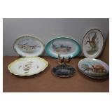 Assorted Wildlife Plates and Salt & Pepper Shakers