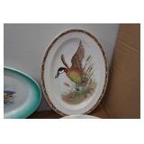Assorted Wildlife Plates and Salt & Pepper Shakers