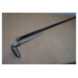 Hand Grenade Sword Cane