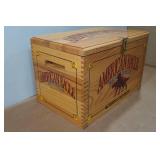 American Eagle Wooden Ammo Box