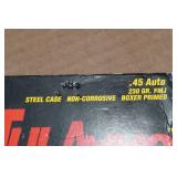 42 TulAmmo .45 Auto 230 Gr FMJ Steel Case Ammo