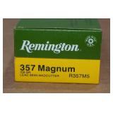 50 Remington .357 Magnum 158 Gr Lead Semi-Wadcutter Ammo