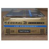50 Federal Premium LE .40 S&W 180 Gr HST Ammo