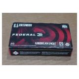 20 Federal American Eagle 6.5 Creedmoor 120 Gr TMJ Ammo