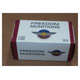 50 Freedom Munitions 5.56mm FMJ Ammo
