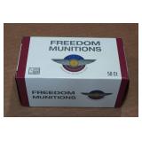 50 Freedom Munitions 5.56mm FMJ Ammo