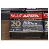 100 Barnaul .223 Rem 55 Gr FMJ BT Ammo