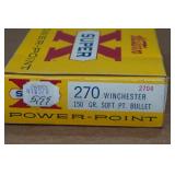 20 Western Super-X .270 Win 150 Gr SP Power-Point Ammo