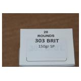 20 .303 British 150 Gr SP Ammo