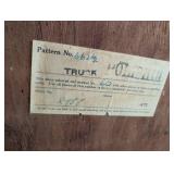 Burled Mahogany Vintage Dresser