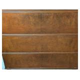 Burled Mahogany Vintage Dresser